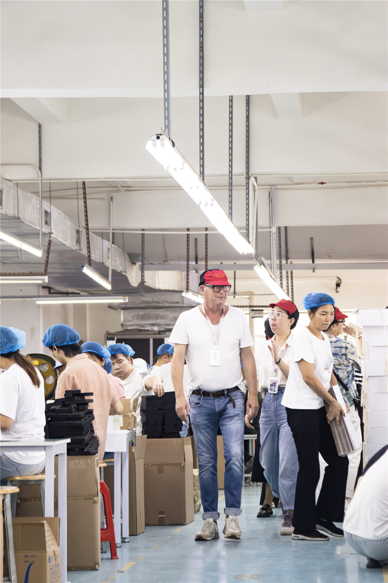 Customer factory inspection diagram
